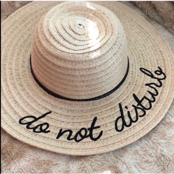 Accessories - Do not disturb sunhat hat